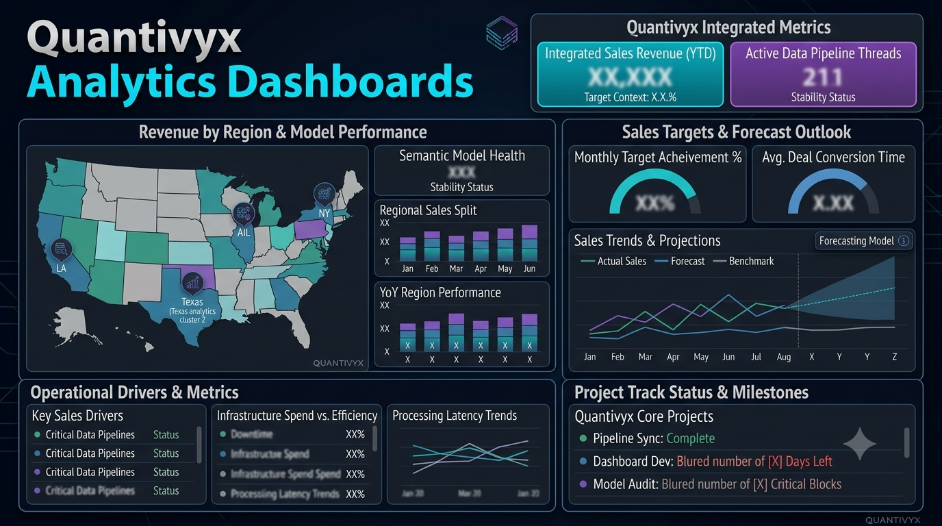Quantivyx Enterprise Sales Command Center